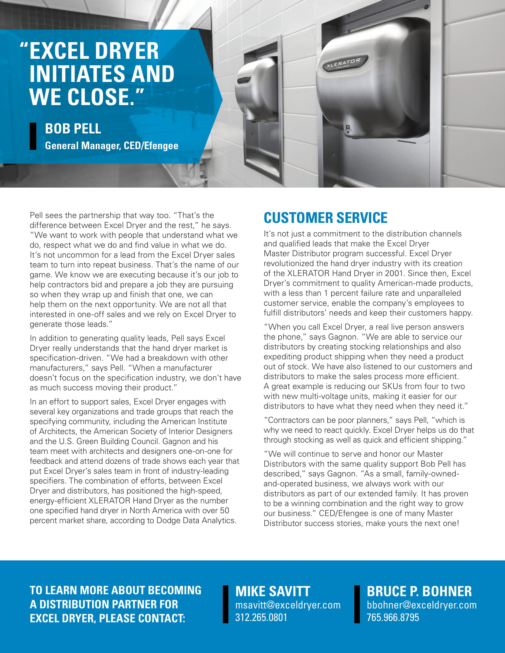 Ced Case Study Excel Dryer Newton Distributing