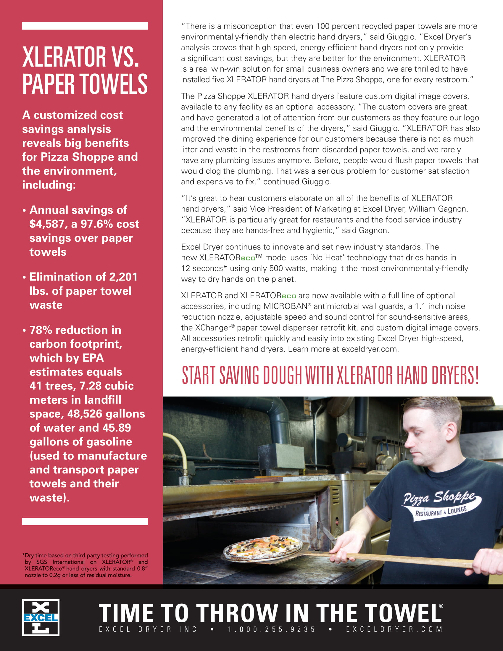 Pizza Shoppe Case Study Excel Dryer Newton Distributing