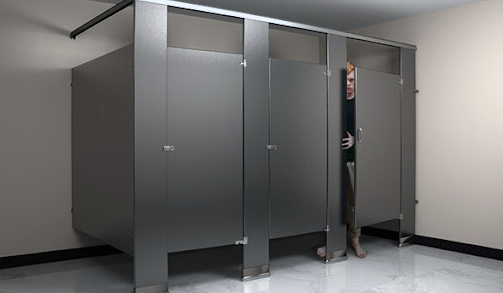 Two-way mirror found in bar's bathroom stall