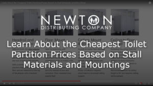 Get the cheapest bathroom stall pricing with Newton