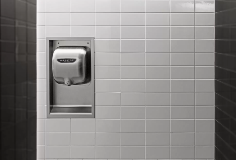 ADA Compliant XLERATOR Installed into Public Restroom