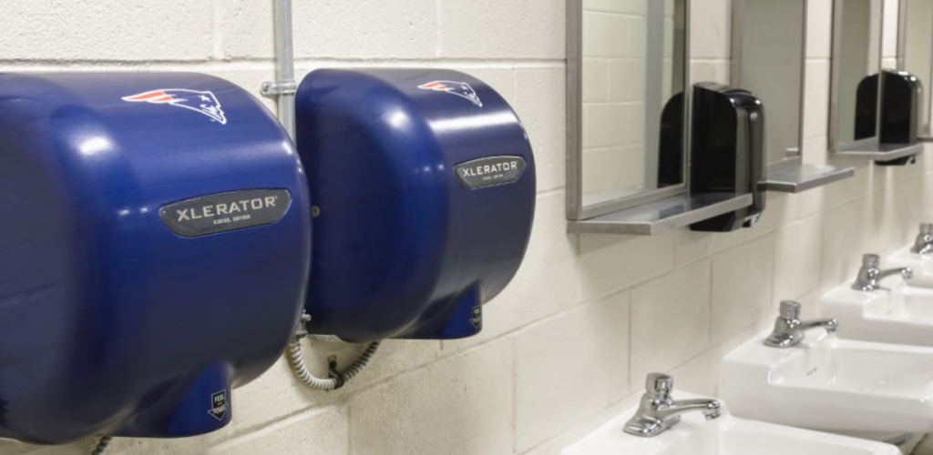 Commercial Restroom Hand Dryers and Toilet Partitions for Remodels